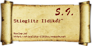 Stieglitz Ildikó névjegykártya